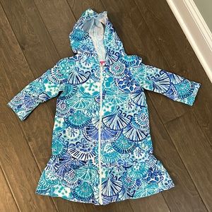Girls Lilly Pulitzer long sleeve cover up